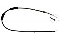 Vajer, parkeringsbroms K10715 ABS