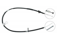 Vajer, parkeringsbroms K10897 ABS