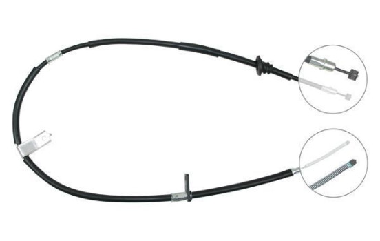 Vajer, parkeringsbroms K10897 ABS