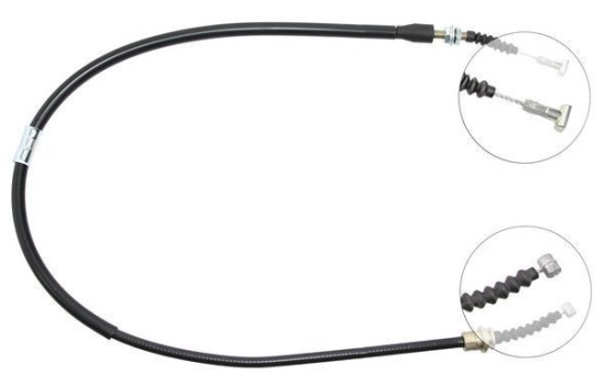 Vajer, parkeringsbroms K11248 ABS
