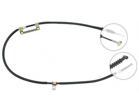 Vajer, parkeringsbroms K11258 ABS