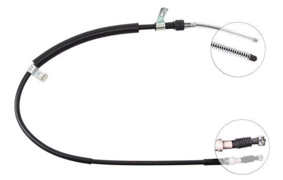 Vajer, parkeringsbroms K11478 ABS