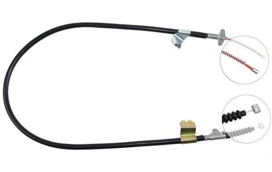 Vajer, parkeringsbroms K11547 ABS