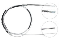 Vajer, parkeringsbroms K11556 ABS