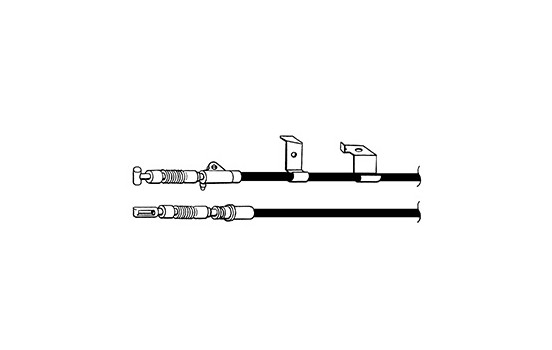 Vajer, parkeringsbroms K11798 ABS, bild 2
