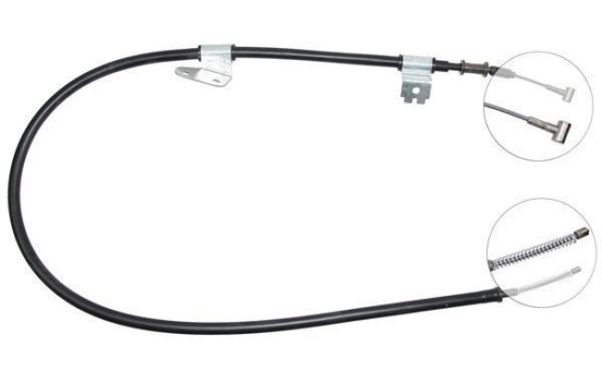 Vajer, parkeringsbroms K11888 ABS