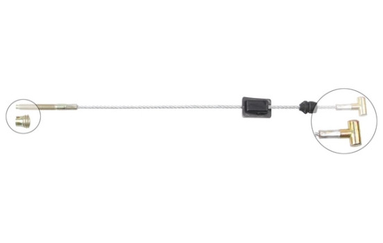 Vajer, parkeringsbroms K12001 ABS
