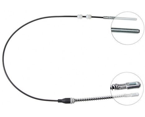 Vajer, parkeringsbroms K12027 ABS