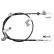Vajer, parkeringsbroms K12072 ABS