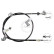 Vajer, parkeringsbroms K12072 ABS, miniatyr 2