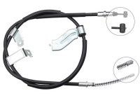 Vajer, parkeringsbroms K12099 ABS