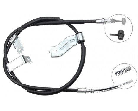 Vajer, parkeringsbroms K12099 ABS