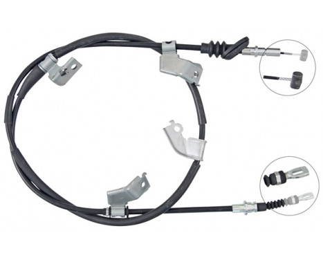 Vajer, parkeringsbroms K12163 ABS