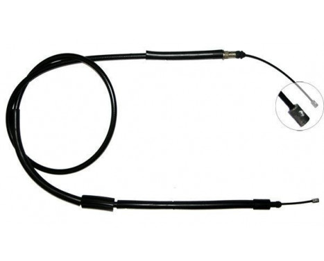 Vajer, parkeringsbroms K12177 ABS