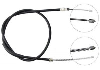 Vajer, parkeringsbroms K12187 ABS