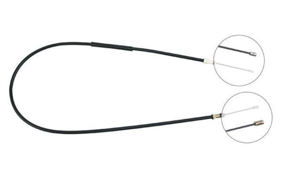 Vajer, parkeringsbroms K12197 ABS