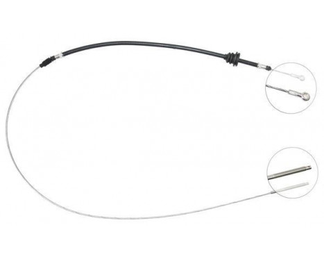 Vajer, parkeringsbroms K12331 ABS