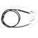 Vajer, parkeringsbroms K12391 ABS