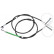 Vajer, parkeringsbroms K12405 ABS, miniatyr 2