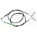 Vajer, parkeringsbroms K12405 ABS, miniatyr 3