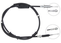 Vajer, parkeringsbroms K12409 ABS