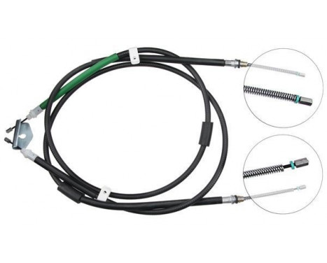 Vajer, parkeringsbroms K12415 ABS