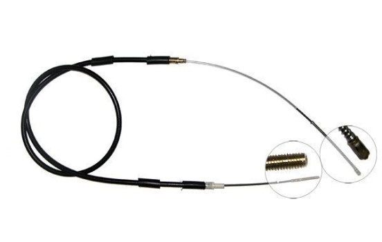 Vajer, parkeringsbroms K12438 ABS