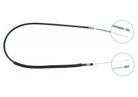Vajer, parkeringsbroms K12468 ABS
