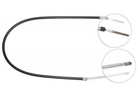 Vajer, parkeringsbroms K12598 ABS