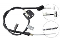 Vajer, parkeringsbroms K12618 ABS
