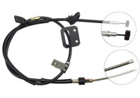 Vajer, parkeringsbroms K12637 ABS