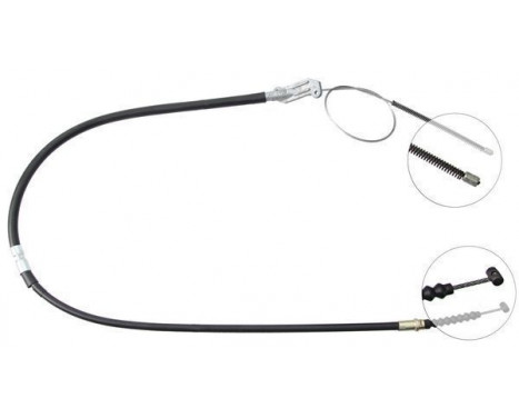 Vajer, parkeringsbroms K12647 ABS