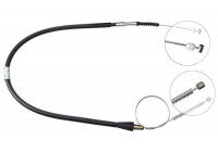 Vajer, parkeringsbroms K12798 ABS