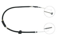 Vajer, parkeringsbroms K12951 ABS