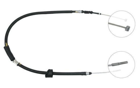 Vajer, parkeringsbroms K12951 ABS