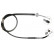 Vajer, parkeringsbroms K12998 ABS