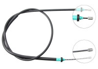 Vajer, parkeringsbroms K13006 ABS