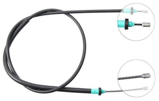 Vajer, parkeringsbroms K13006 ABS