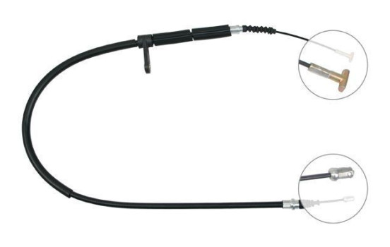 Vajer, parkeringsbroms K13238 ABS