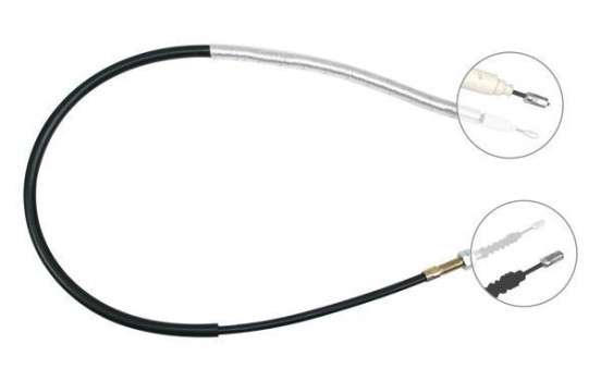 Vajer, parkeringsbroms K13297 ABS
