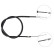 Vajer, parkeringsbroms K13337 ABS