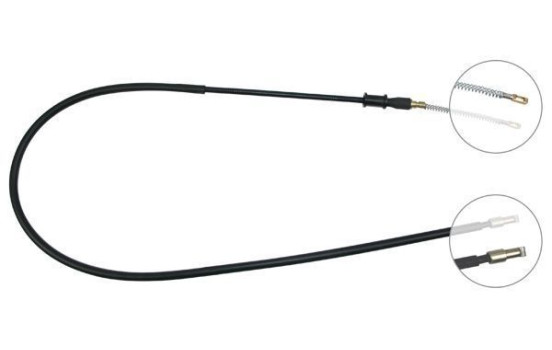 Vajer, parkeringsbroms K13397 ABS