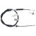 Vajer, parkeringsbroms K13421 ABS