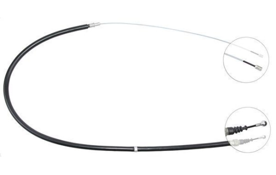 Vajer, parkeringsbroms K13506 ABS