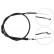 Vajer, parkeringsbroms K13816 ABS