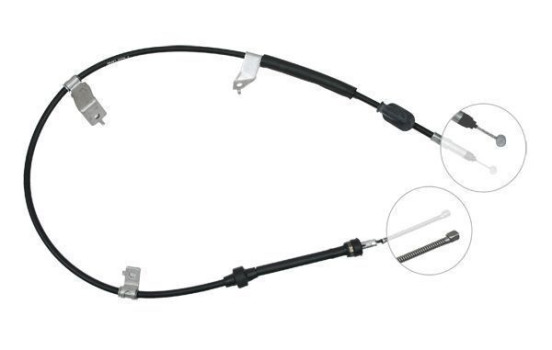 Vajer, parkeringsbroms K13847 ABS