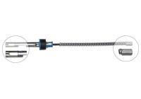 Vajer, parkeringsbroms K13852 ABS