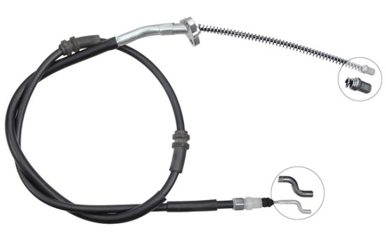 Vajer, parkeringsbroms K13871 ABS