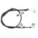 Vajer, parkeringsbroms K13893 ABS