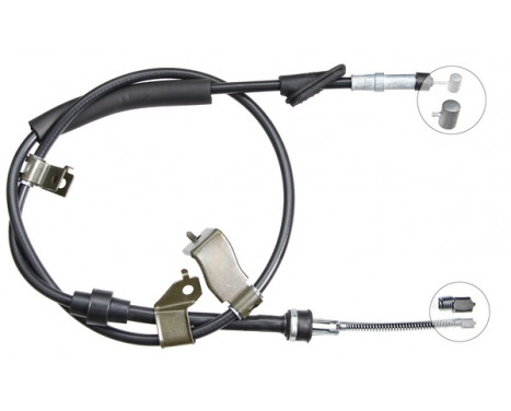 Vajer, parkeringsbroms K13927 ABS